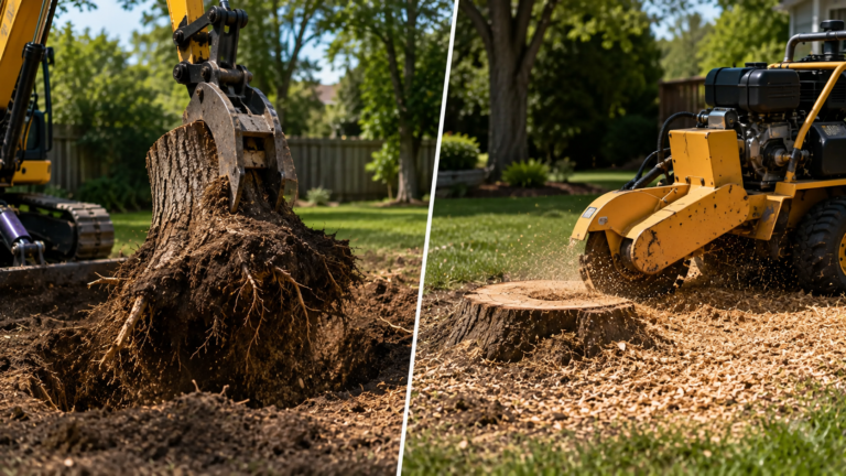 Stump Removal vs. Stump Grinding in Buffalo NY: Which Should You Choose?