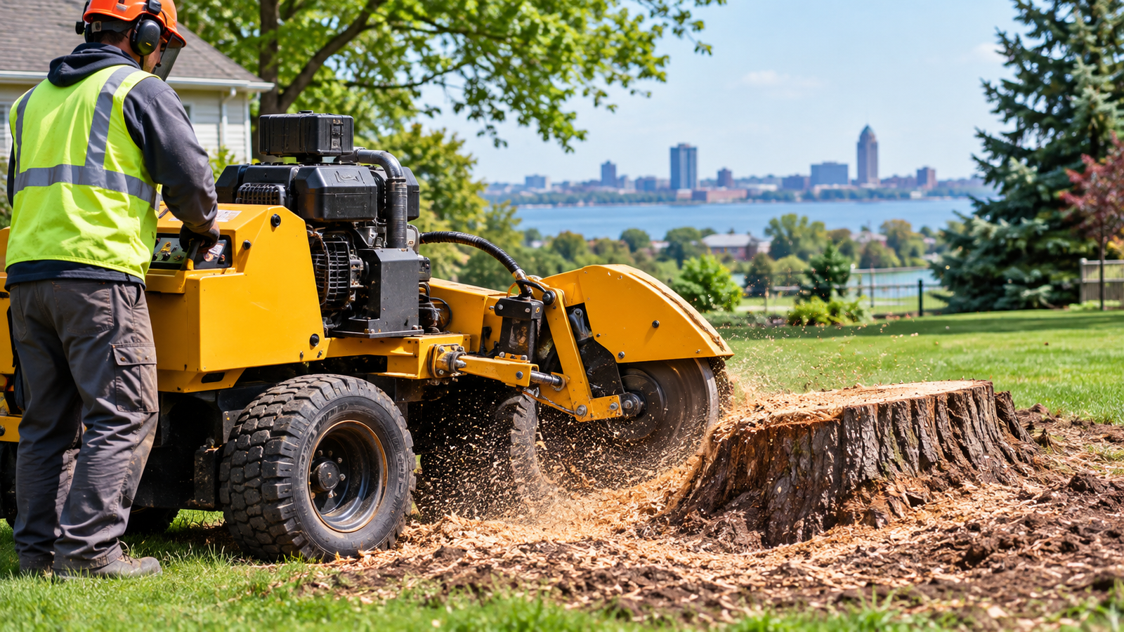 Tree Stump Grinding in Buffalo NY: How the Process Actually Works